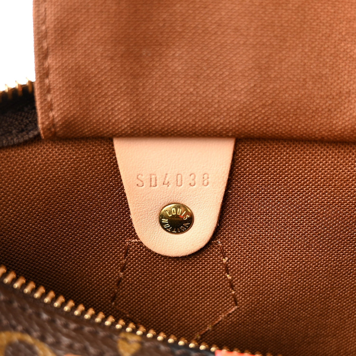 Louis Vuitton Monogram Roses Speedy 30 Brown