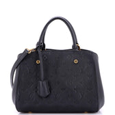 Montaigne Handbag Monogram Empreinte Leather BB