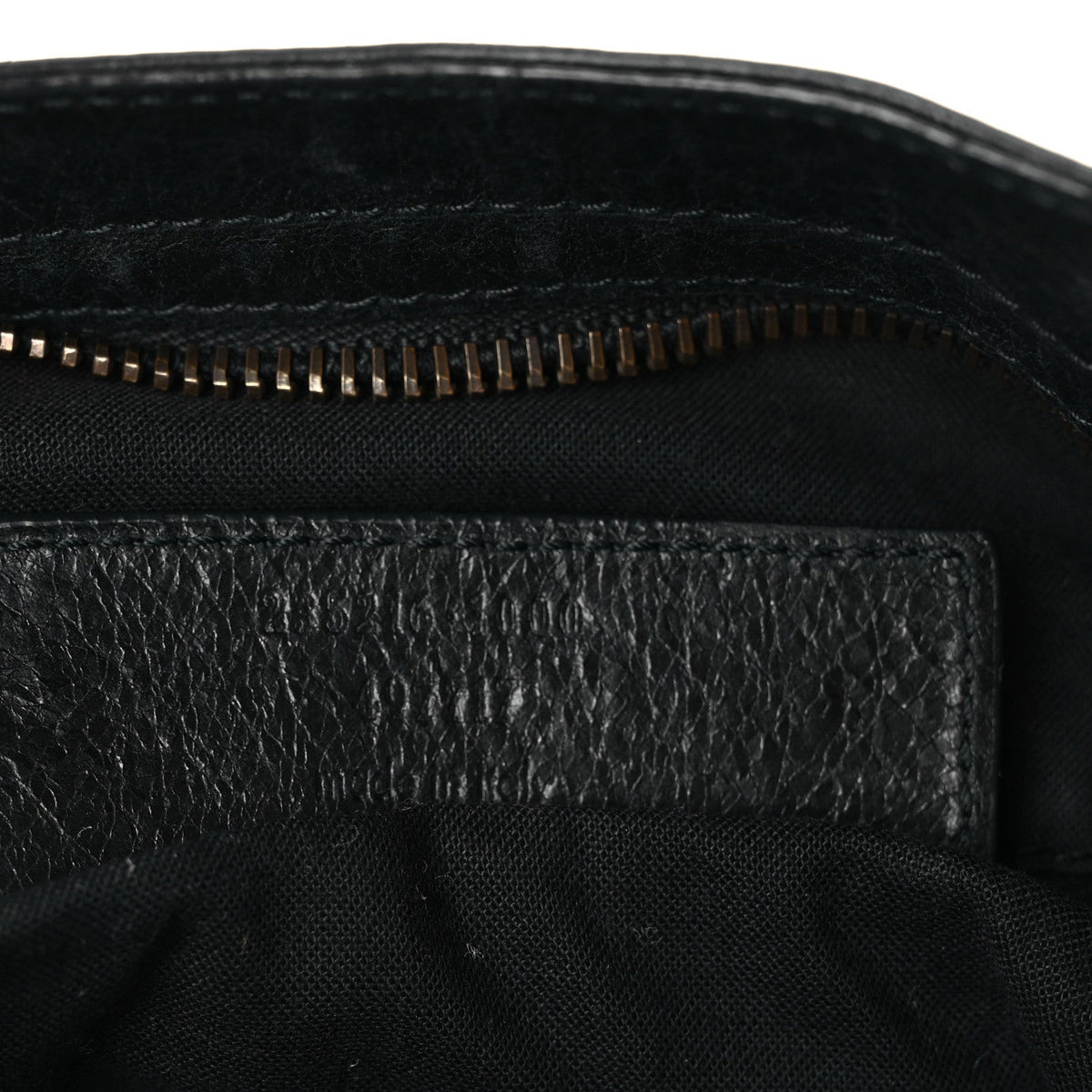 Balenciaga Agneau Classic Hardware Velo Black