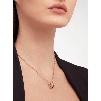 18K Gold Diamond B.zero1 Necklace