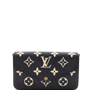 Felicie Pochette Bicolor Monogram Empreinte Giant