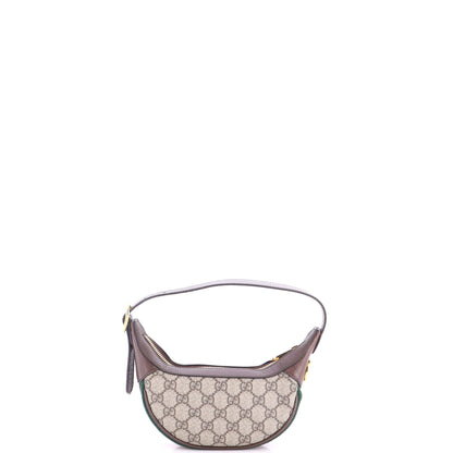 Ophidia Half Moon Bag GG Coated Canvas Mini