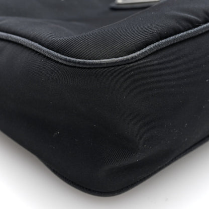 Prada Nylon Re-Edition 2005 Shoulder Bag Black
