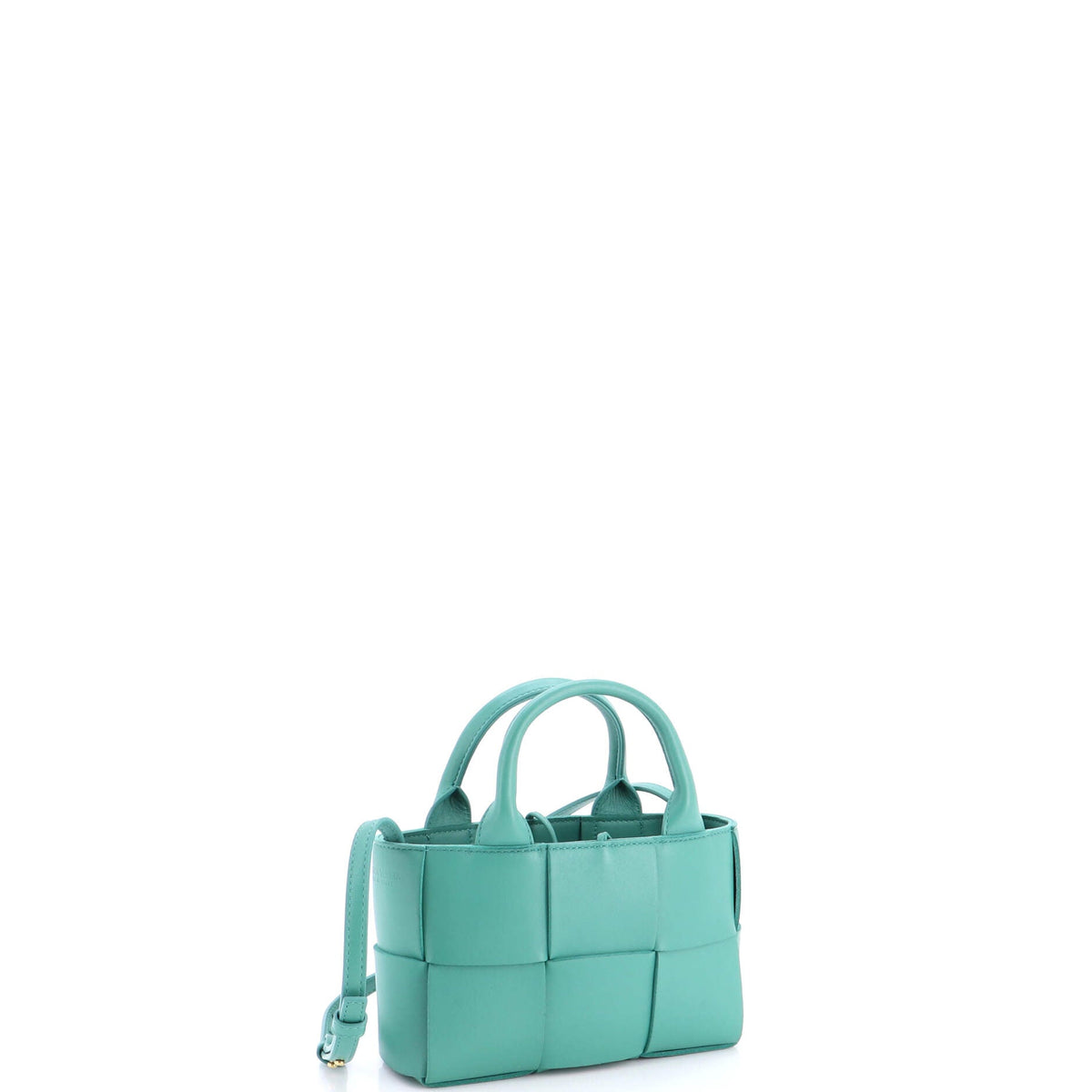 Arco Tote Maxi Intrecciato Leather Candy