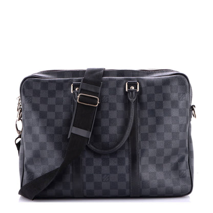 Icare NM Laptop Bag Damier Graphite