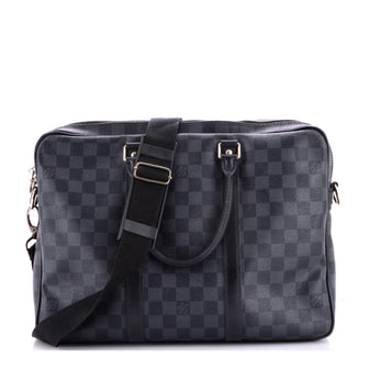 Icare NM Laptop Bag Damier Graphite