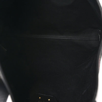 Versace Canvas Underwater Medusa Tote Black Multicolor