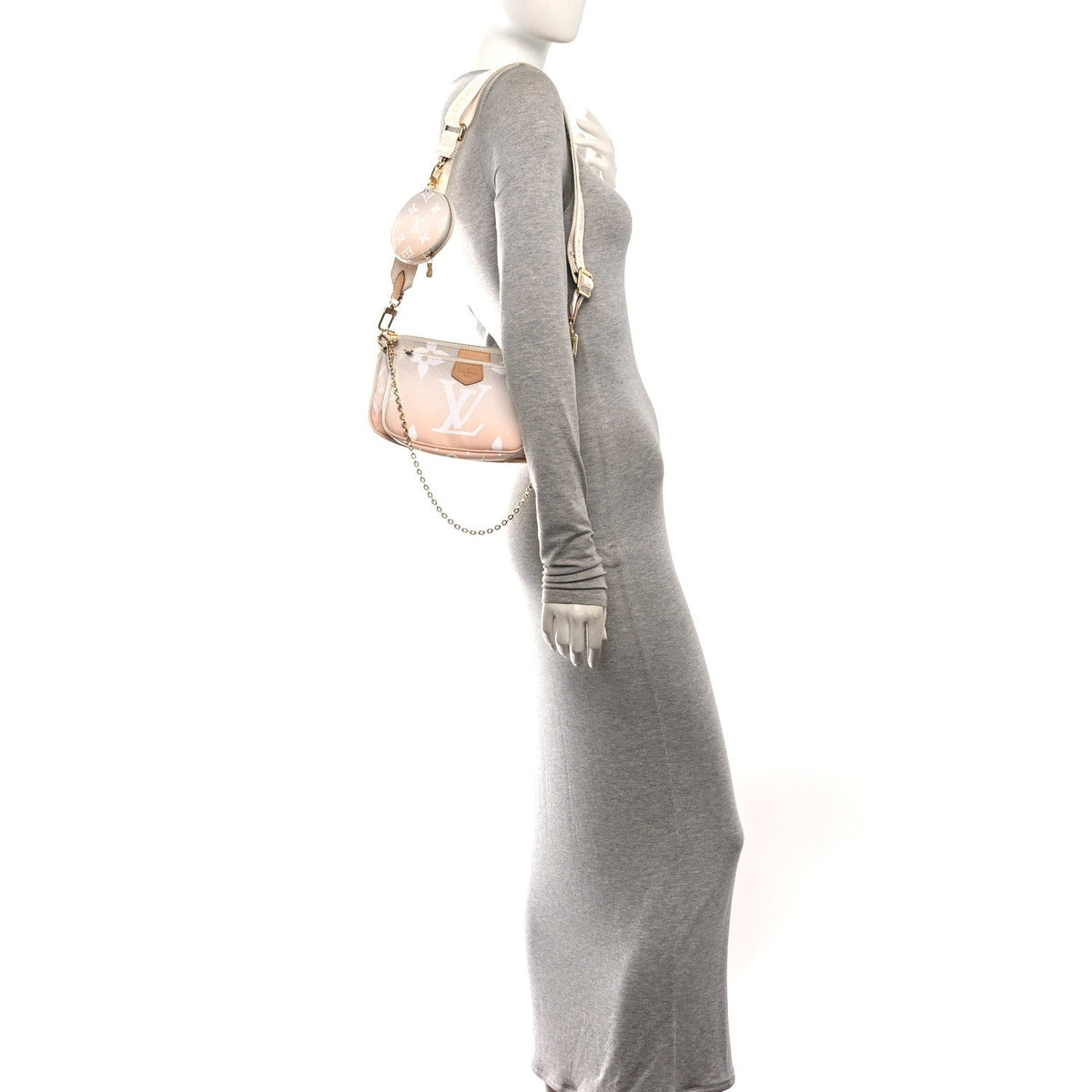 Louis Vuitton Monogram Giant Multi Pochette Accessoires Brume