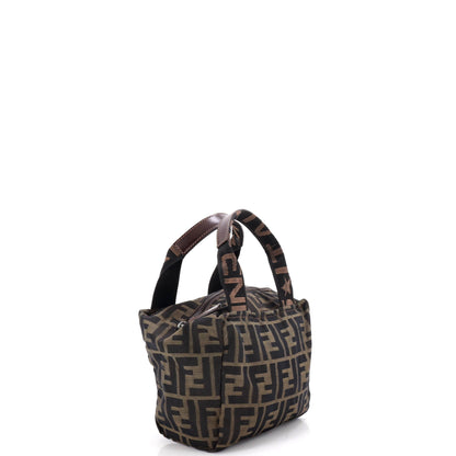 Vintage 1925 Cosmetic Tote Zucca Canvas Mini