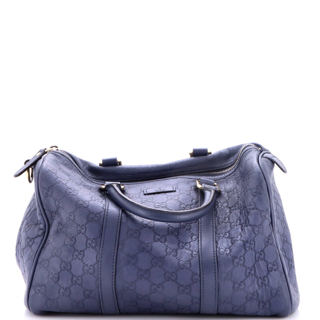 Joy Boston Bag Guccissima Leather Medium