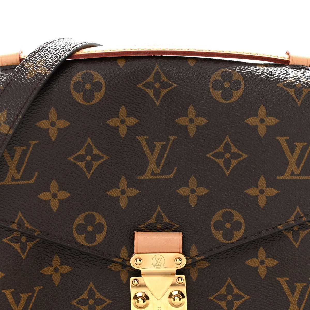 Louis Vuitton Monogram Pochette Metis Brown