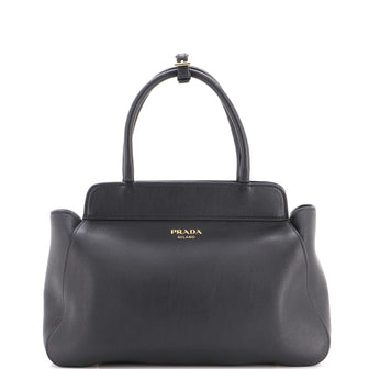 Frame Tote Soft Grain Leather Medium