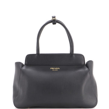 Frame Tote Soft Grain Leather Medium
