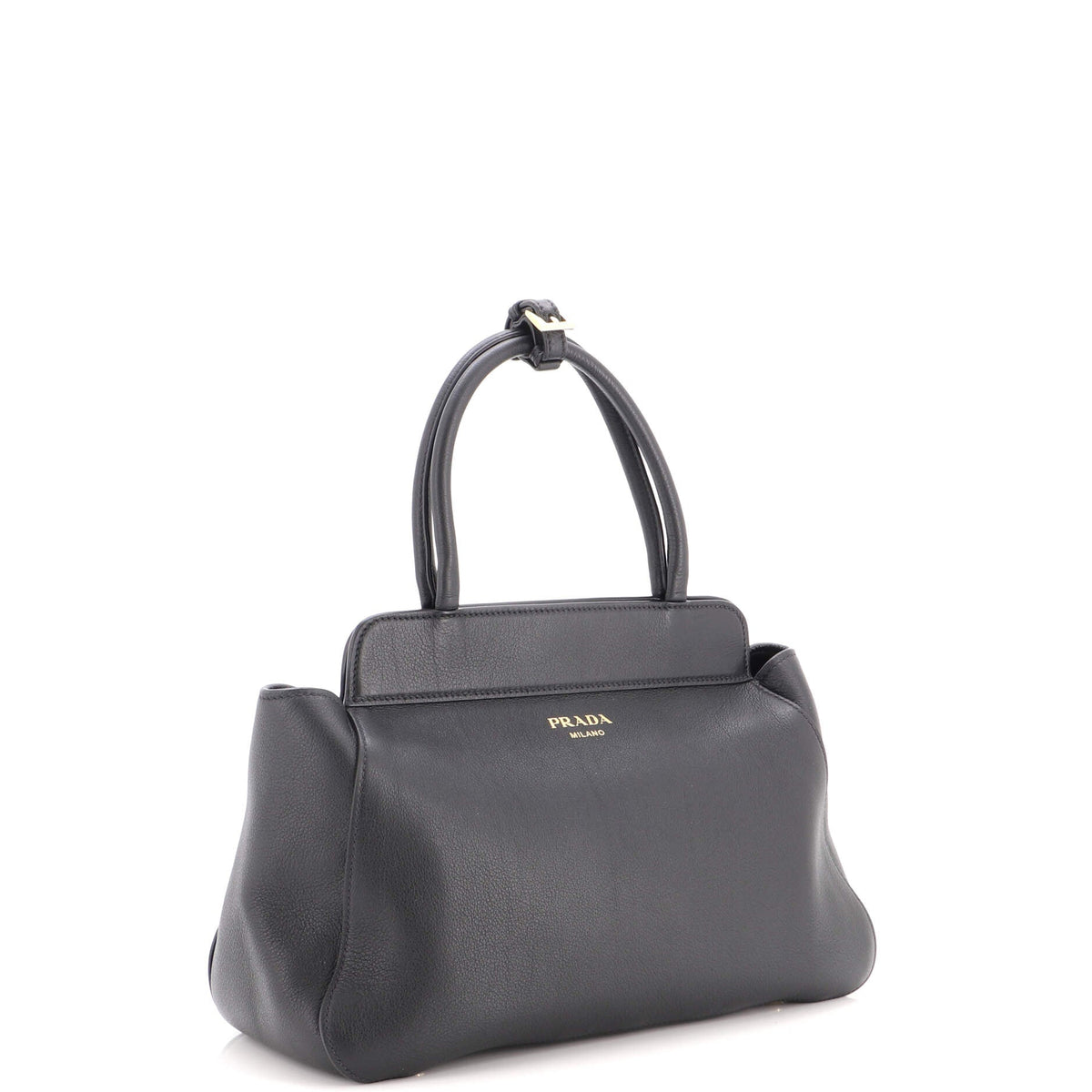 Frame Tote Soft Grain Leather Medium