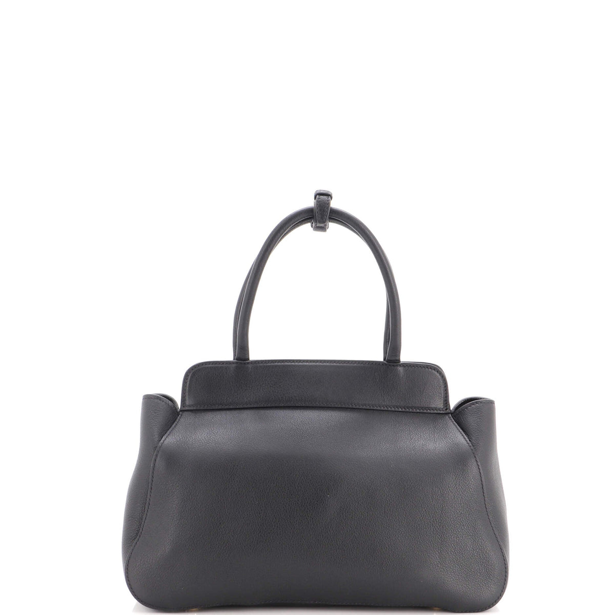 Frame Tote Soft Grain Leather Medium