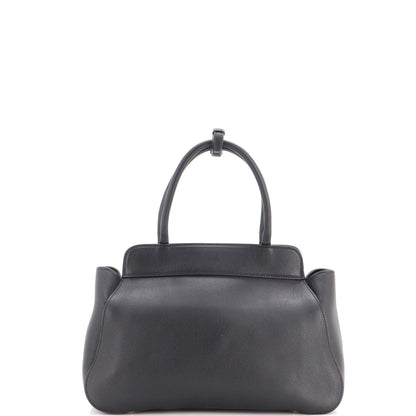 Frame Tote Soft Grain Leather Medium