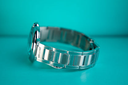 Cartier Ballon Bleu 40 mm Steel Blue Dial Bracelet WSBB0061
