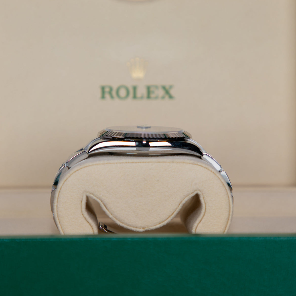 Rolex Datejust 41 mm Slate Oystersteel White Gold Oyster 126334-0021