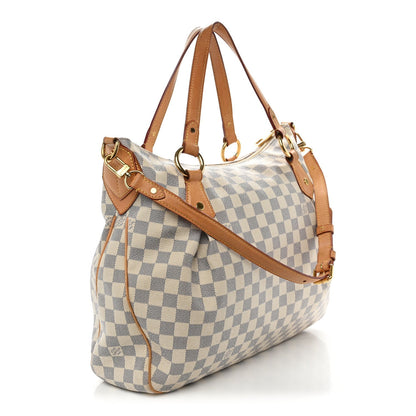 Louis Vuitton Damier Azur Evora GM White