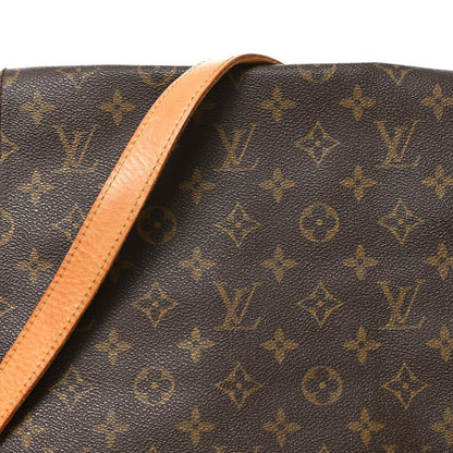 Louis Vuitton Monogram Coated Canvas Musette GM Brown