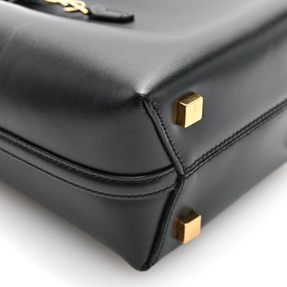 Saint Laurent Shiny Calfskin Le 37 Mini Bucket Bag Black