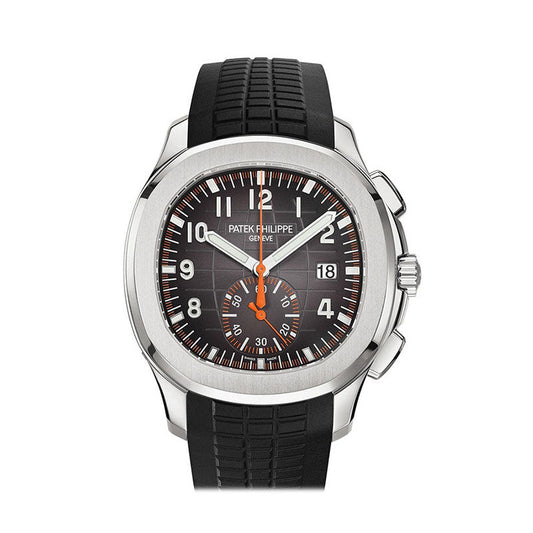 P. Philippe Aquanaut Black Dial Automatic Men's Chronograph Watch 5968A-001