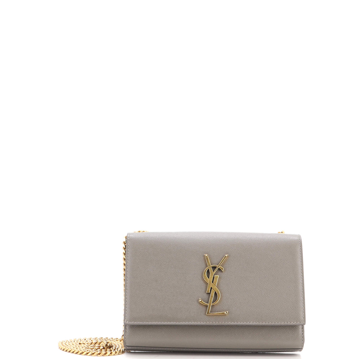Classic Monogram Crossbody Bag Grainy Leather Small