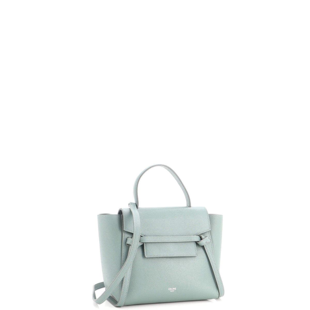 Belt Bag Textured Leather Nano