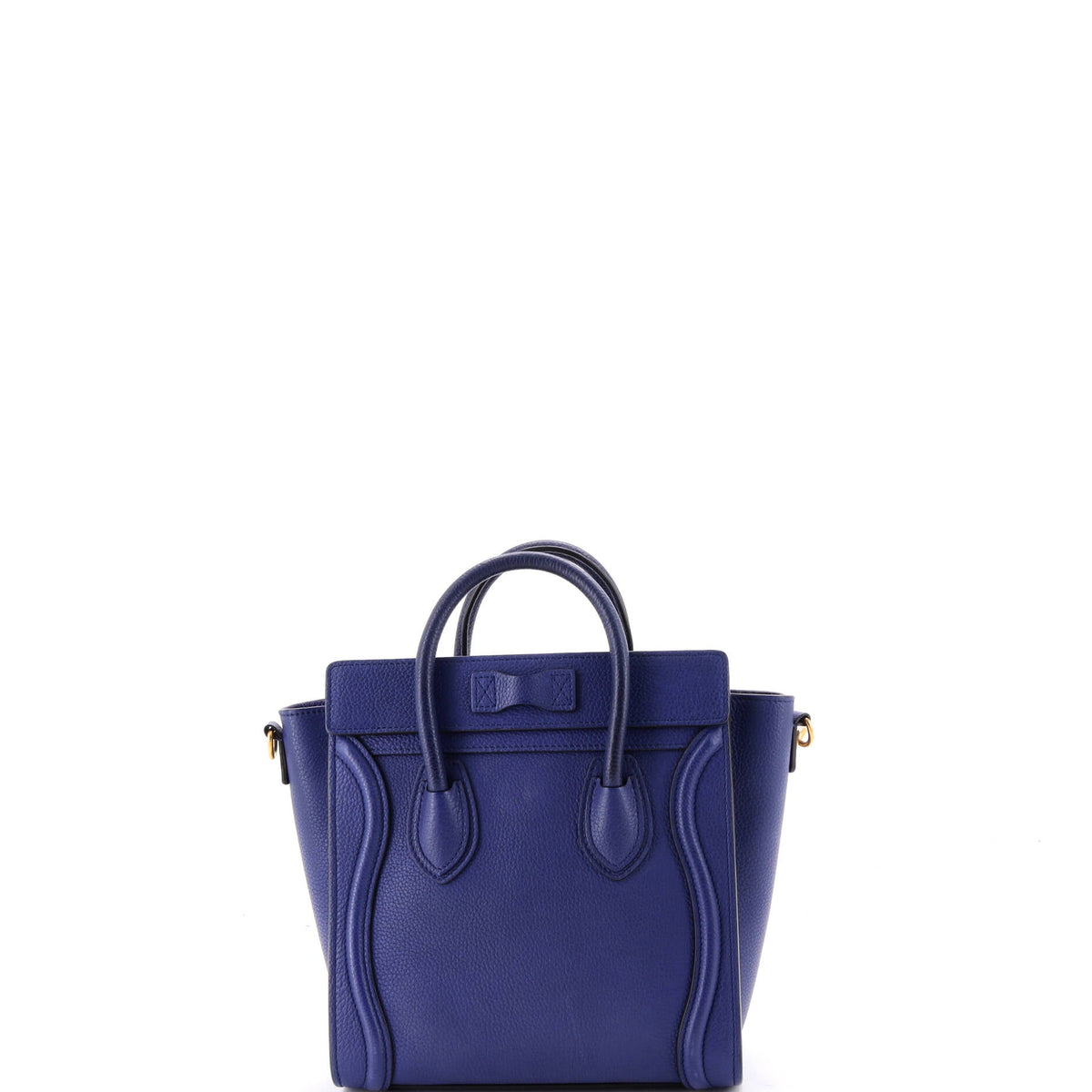 Luggage Bag Grainy Leather Nano