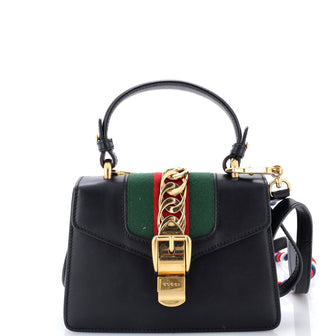 Sylvie Top Handle Bag Leather Mini