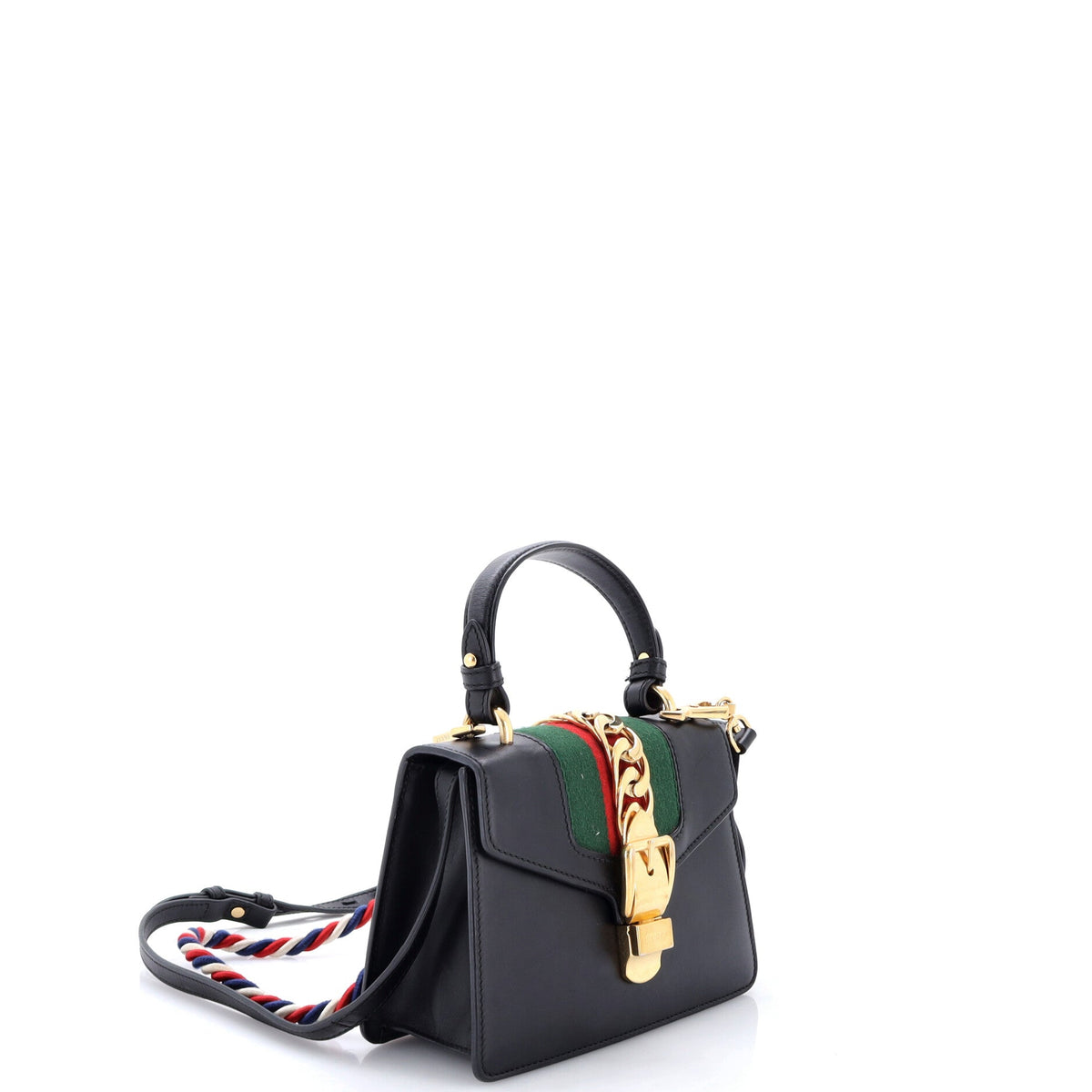 Sylvie Top Handle Bag Leather Mini