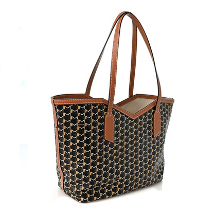 Moynat Calfskin Canvas M Labubu Tote PM Brown