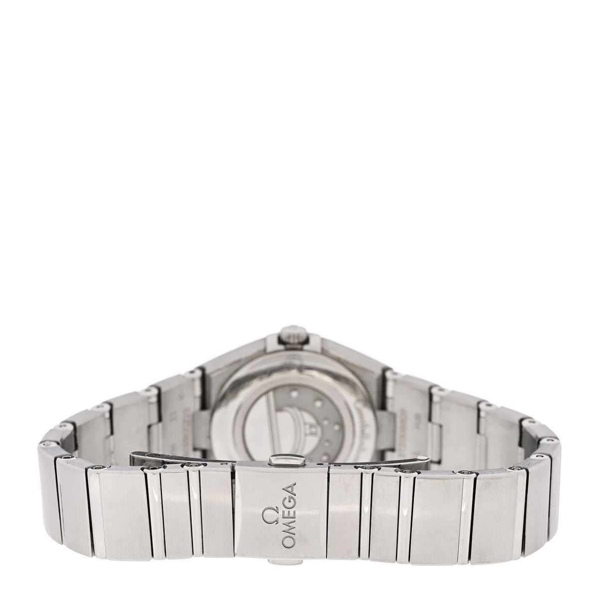 Omega Stainless Steel 25mm Constellation Quartz Watch Silver 131.10.25.60.02.001