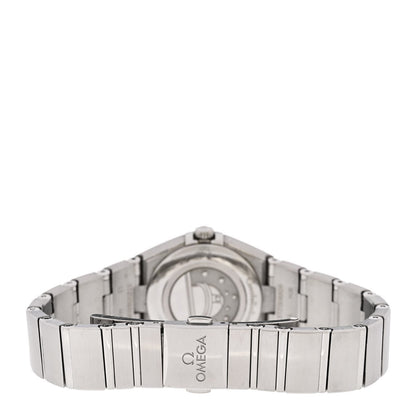 Omega Stainless Steel 25mm Constellation Quartz Watch Silver 131.10.25.60.02.001
