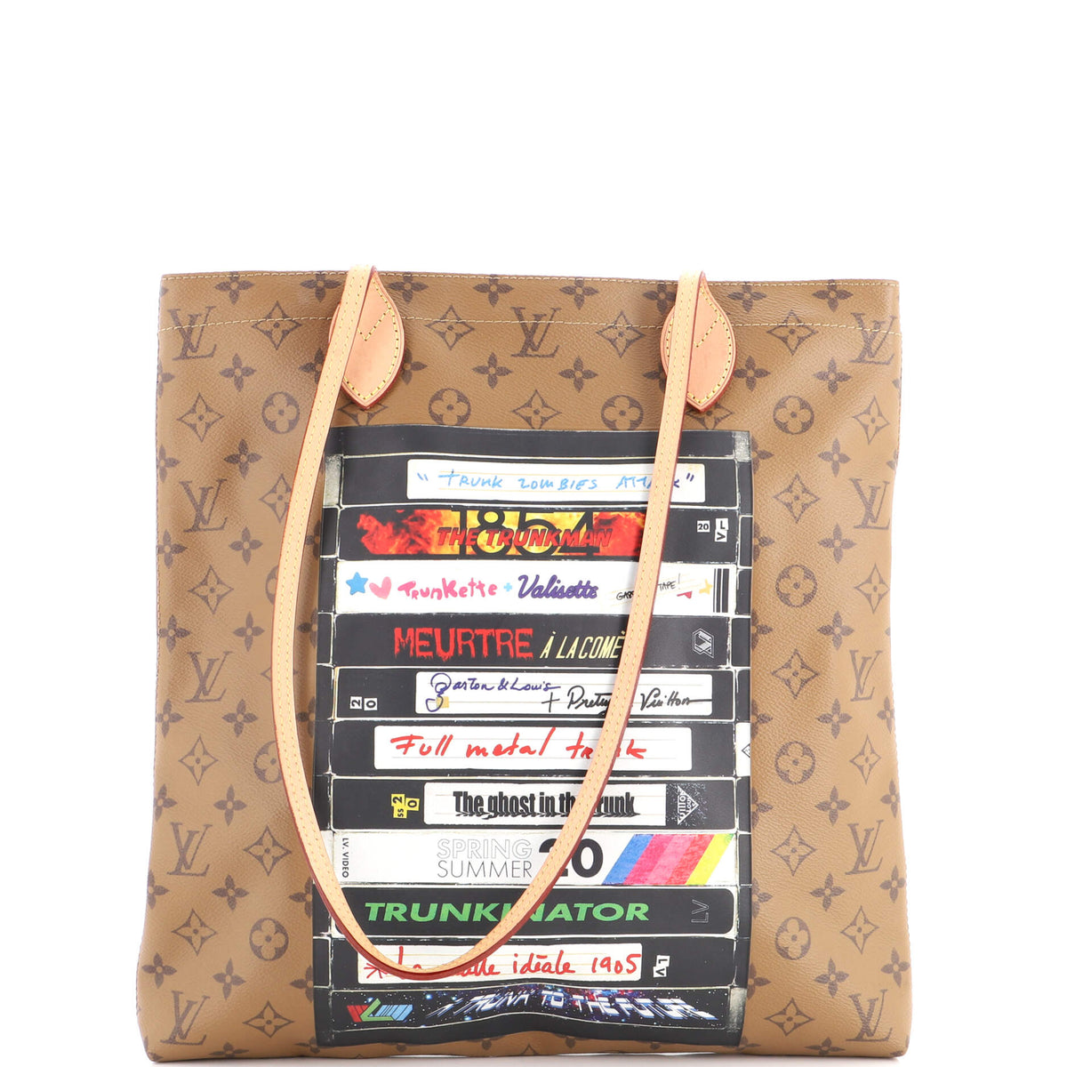 Carry It Tote Limited Edition Video Tape Reverse Monogram Canvas