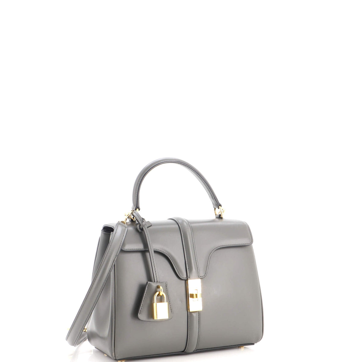 16 Top Handle Bag Smooth Calfskin Small