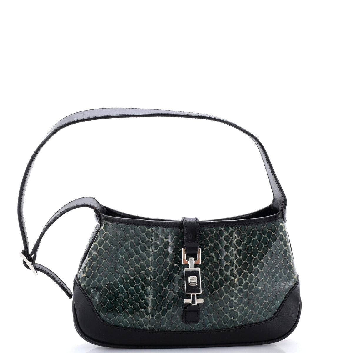 Vintage Jackie O Hobo Python Mini