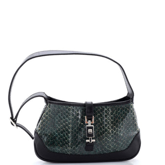 Vintage Jackie O Hobo Python Mini