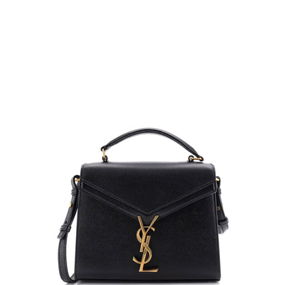 Cassandra Top Handle Bag Leather Mini