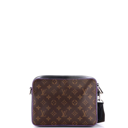 Trio Messenger Bag Macassar Monogram Canvas