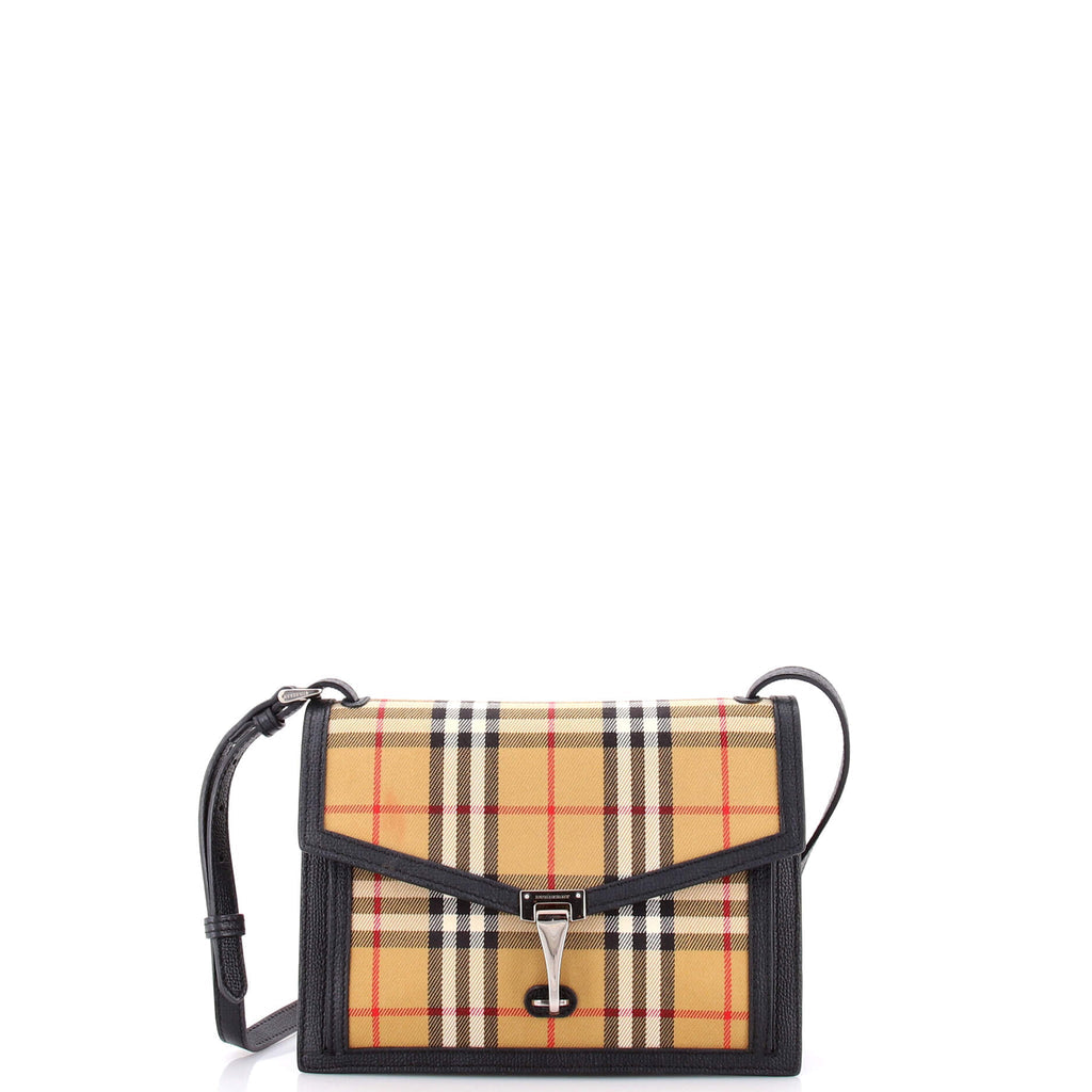 Macken Crossbody Bag Vintage Check Canvas Small