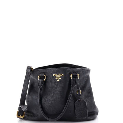 Convertible Shopping Tote Vitello Daino Medium