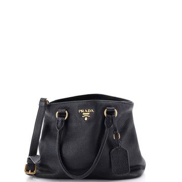Convertible Shopping Tote Vitello Daino Medium