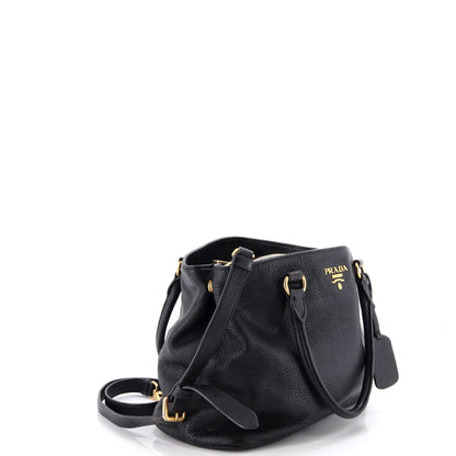 Convertible Shopping Tote Vitello Daino Medium