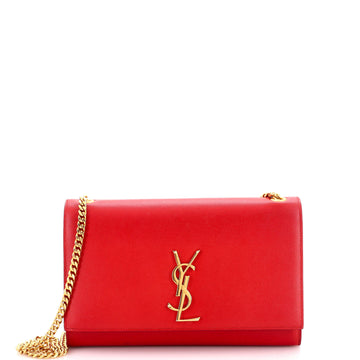 Classic Monogram Crossbody Bag Grainy Leather Medium