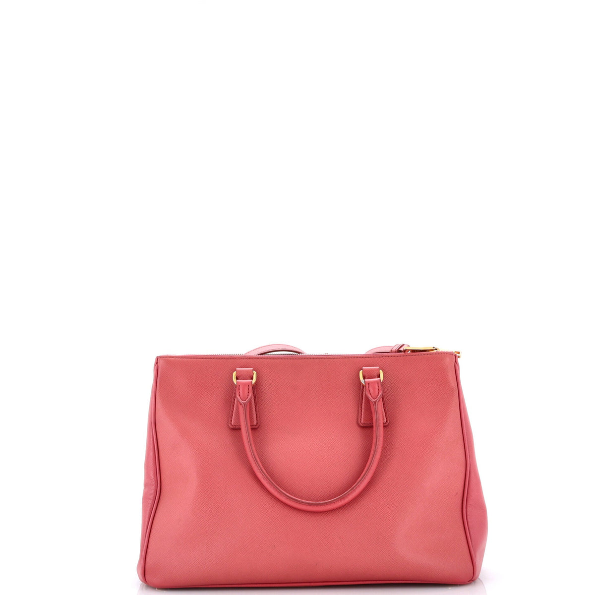 Double Zip Lux Tote Saffiano Leather Medium