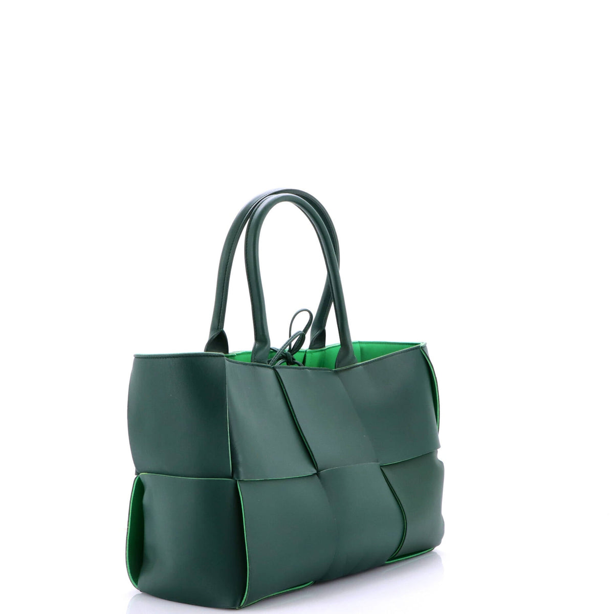 Arco Tote Maxi Intrecciato Leather Medium