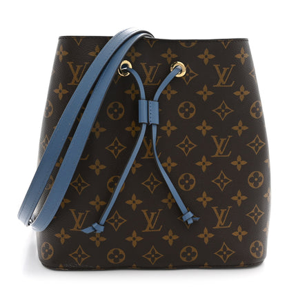 Louis Vuitton Monogram Neonoe MM Blue Jean