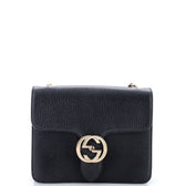 Interlocking Shoulder Bag Leather Small