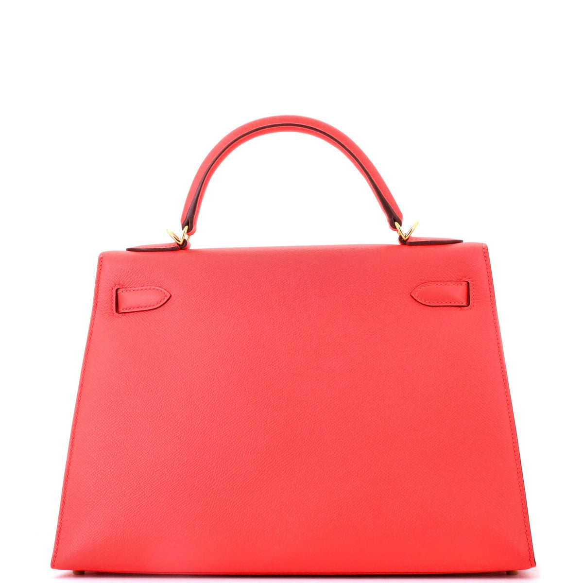 Kelly Handbag Rose Jaipur Epsom with Gold Hardware 32